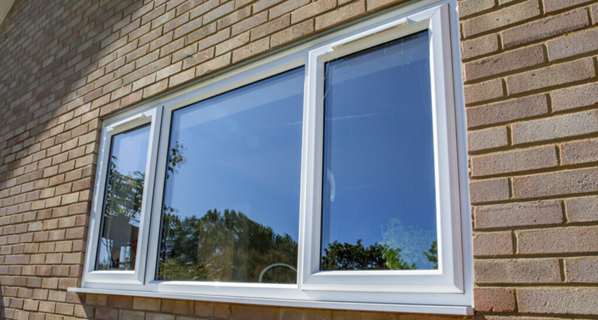White uPVC casement windows for a home in the Midlands.