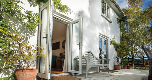 French doors for a home in Stoke.